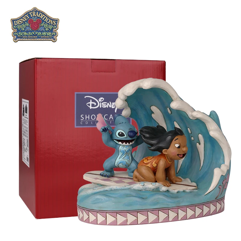 

Disney Showcase Collection Lilo Stitch Action Figure With Sea wave