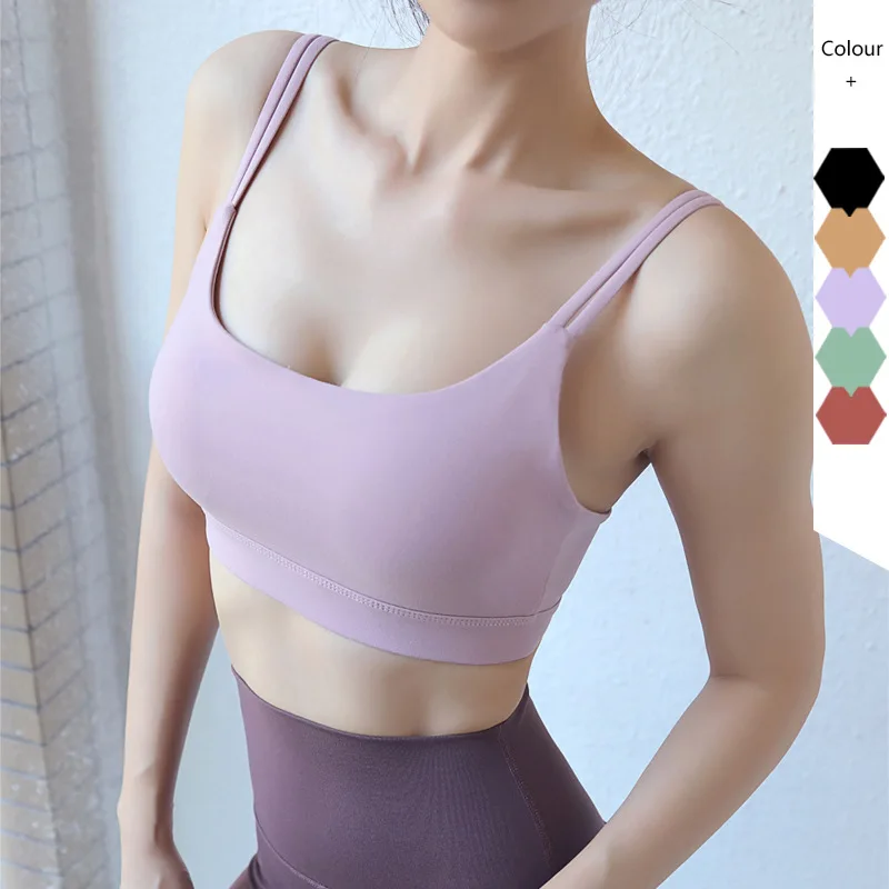 Бесшовные топы для спортзала женская одежда активного отдыха Наплечные ремни