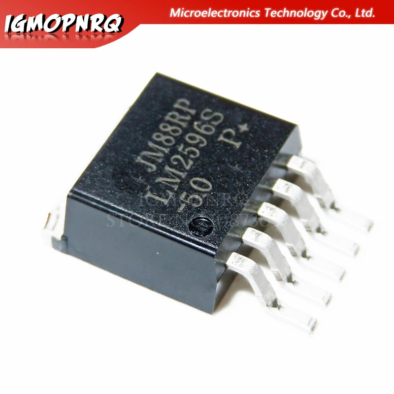 Регуляторы напряжения LM2596 LM2596S 10 шт. регуляторы Switng 150 кГц 3 А VLTG REG TO 263 5