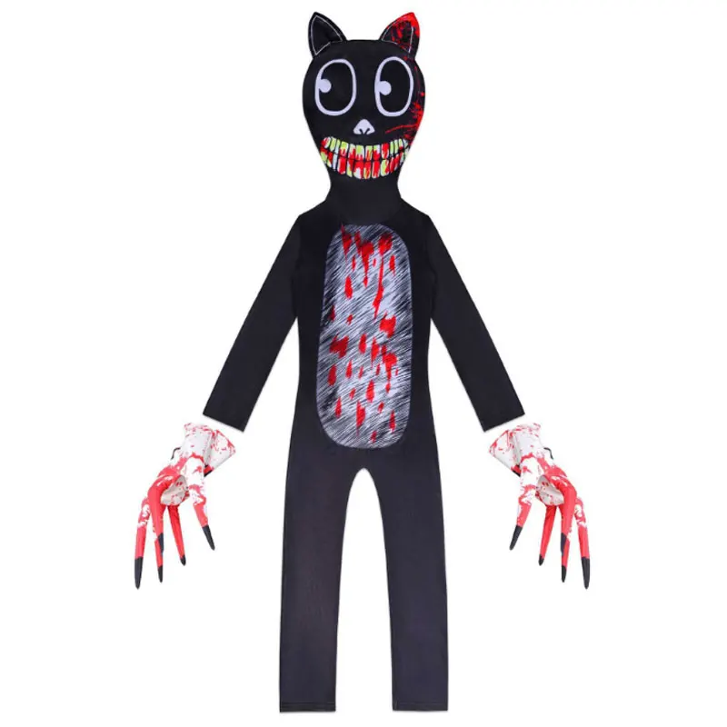 Детский черный костюм сценический для мальчиков цельный спортивный карнавала