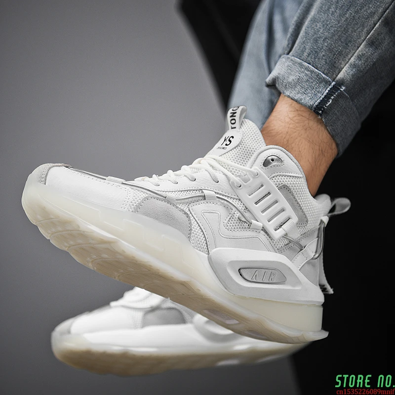 

Fashion Air Force Men's High-top Sneakers Casual Sports Fashion Shoes Fashion Casual Shoes Warm And Shock Absorption Wild