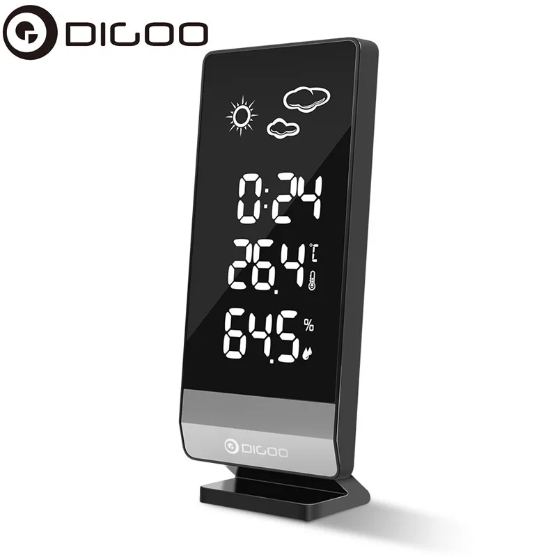 Digoo DG TH11400 прогноз погоды 12/24 часов дисплей Крытый Открытый Температура влажность