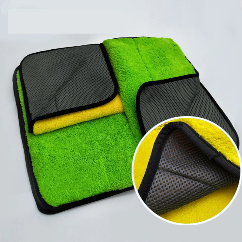 

Car Wash Decontamination Towel 45*38 Coral Fleece Car Cleaning Cloth Thickened Absorbent Car Wash Special Cleaning Towel