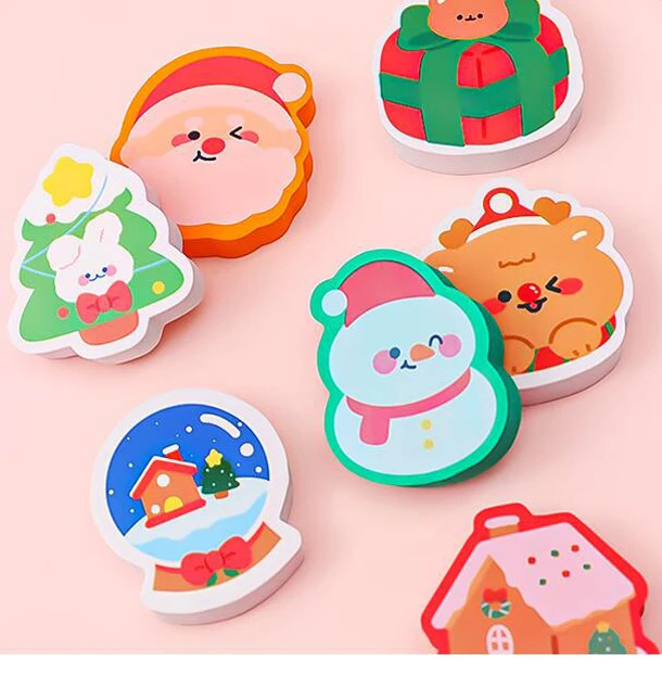 

1 шт., Рождественский ластик для детей