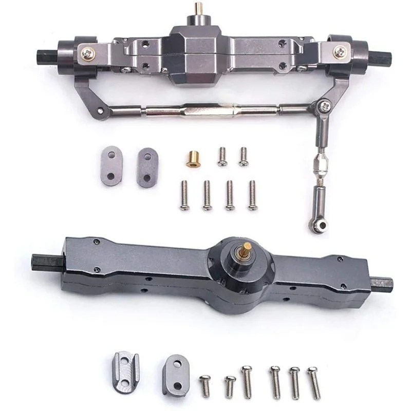 Металлический передний/задний мост коробка передач для WPL C14 C24 B14 B24 B16 B36 1/16 RC