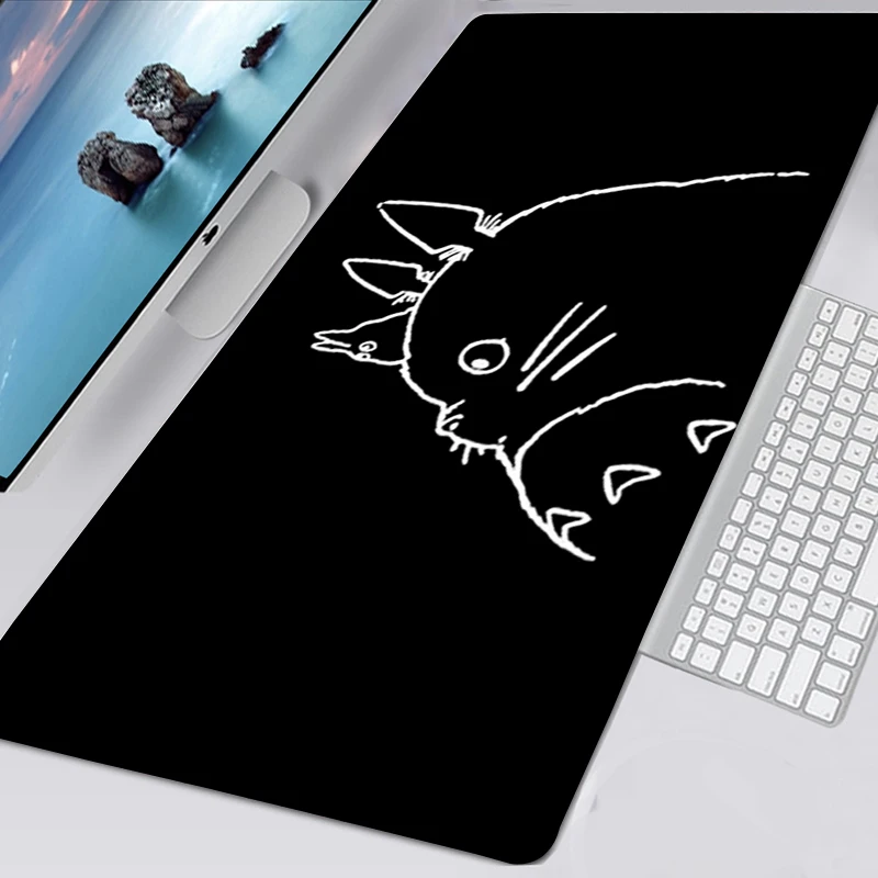 

Mouse Pad Gamer Large New Custom MousePads Mouse Mat Keyboard Pad Spirited Away Totoro Gamer Carpet Anti-slip Office Mouse Mat