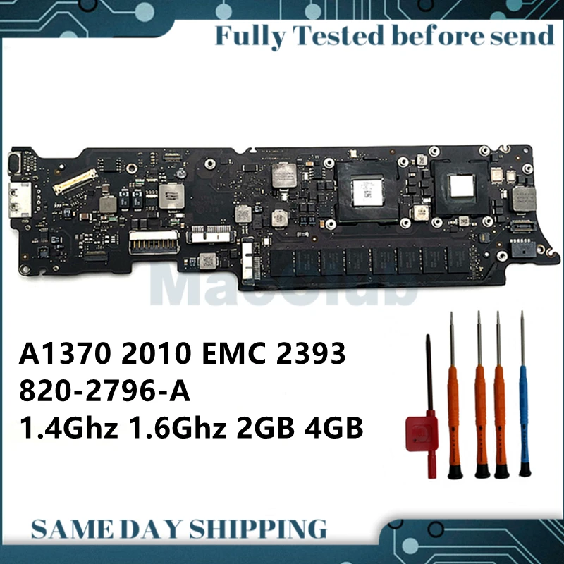 Материнская плата A1370 820 2796 A для Macbook Air 11 &quot2010 1 4 ГГц 6 2 ГБ EMC 2393 материнская