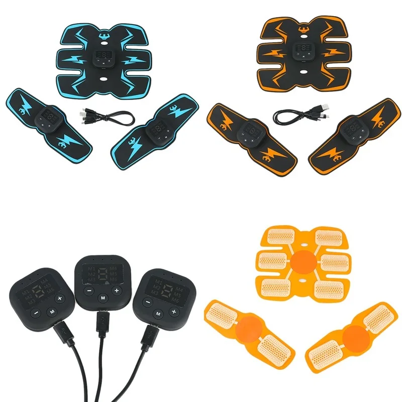 Электрический тренажер для мышц брюшной полости стимулятор живота домашнего