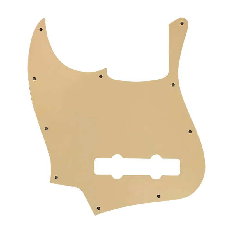 Pleroo заказное качество Pickguard для США 10 отверстий 5 струн джазовый бас гитара с