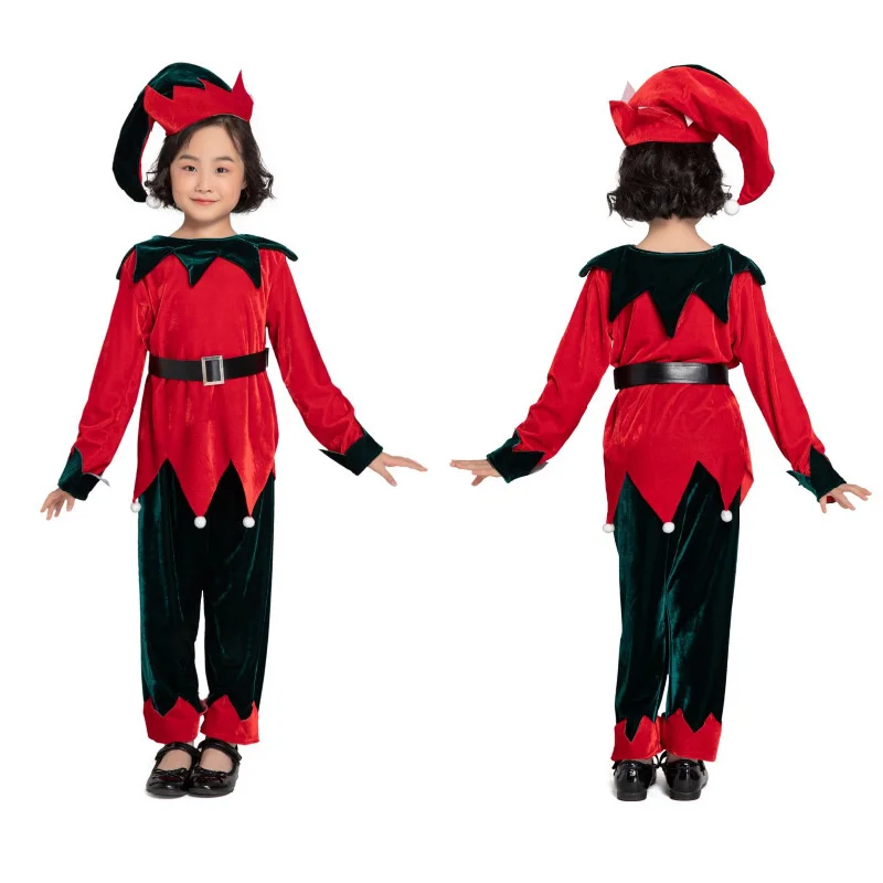 

Children Christmas Suit Kindergarten School Parent-Child Activity Stage Performance Show Costume