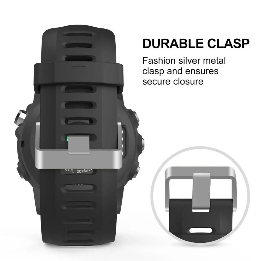 Ремешок Homecumi сменный для Garmin Fenix 3 / HR/Garmin 5X Фитнес Смарт-часы аксессуары ремешок