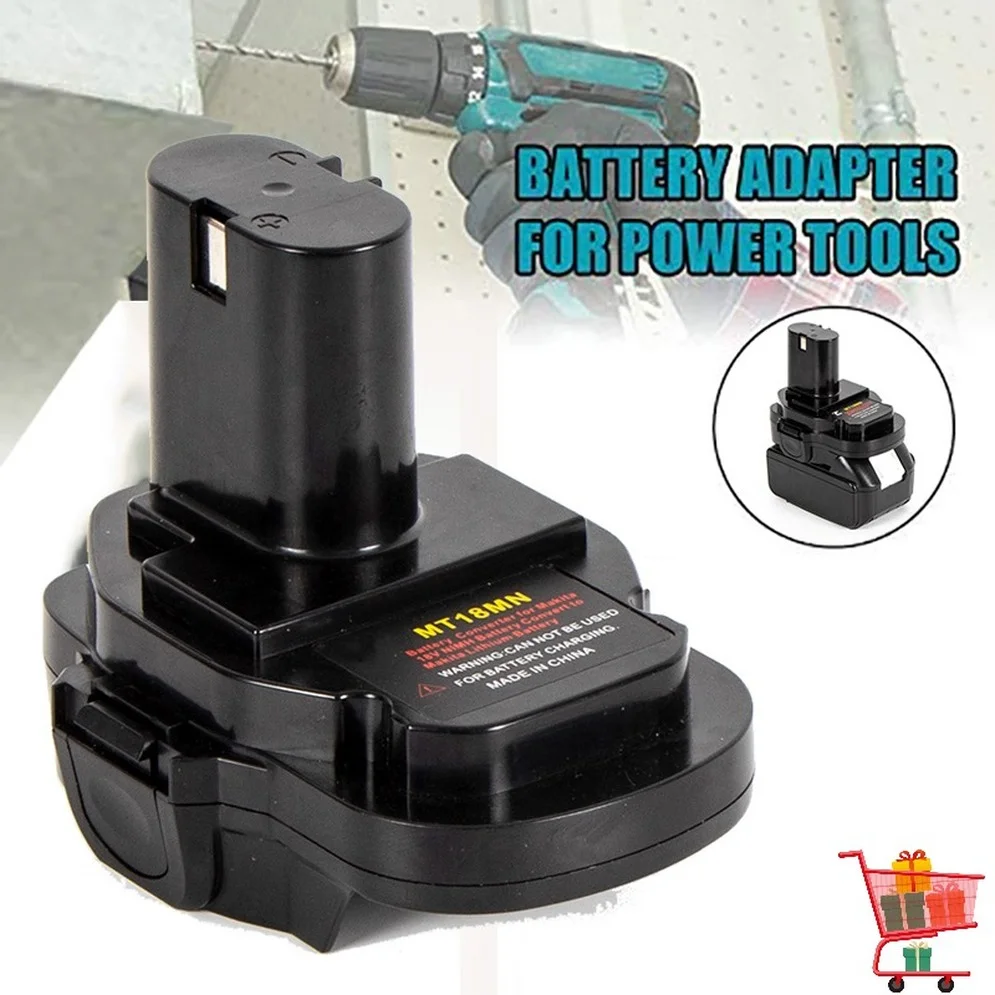 

20V Li-ion Battery MT18MN Adapter Converter for Makita Power Tools To 18V Ni Battery Compatible for Makita 18V Lithium Batteries
