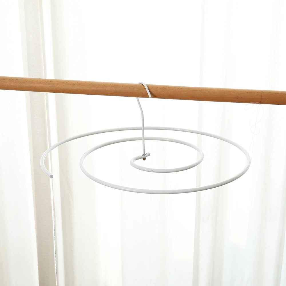 Hot Spiral Hanger Clothing Drying Rack Space Saving Round for Bed Sheet Quilt Mattress Cover Blanket Outside Balcony | Дом и сад