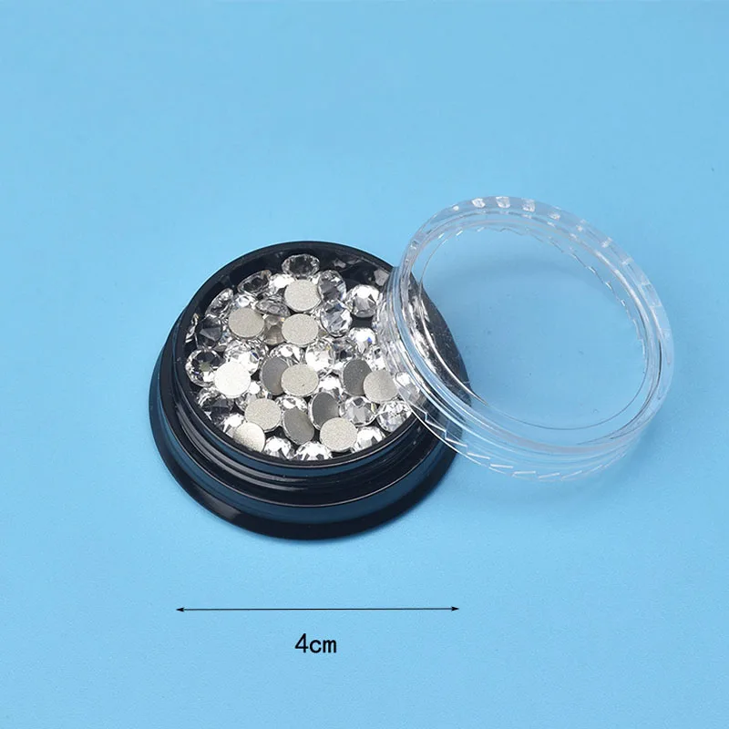 Nail Art Rhinestone Crystal SS16 SS20 Flatback Clear&amp AB Non Hot Fix Rhinestones Glue On For Decorations | Красота и здоровье