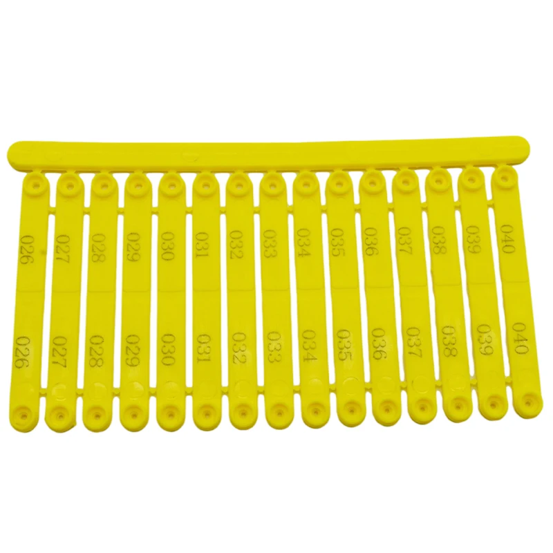 

100Pcs Bird code Wingband Chicken wings identification ring Bird wing Number Farm Animal Poultry Carriers Supplies