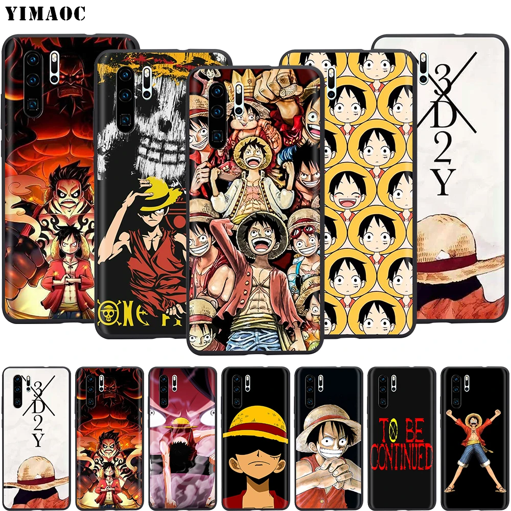 Силиконовый чехол YIMAOC One Piece Luffy для Huawei Mate 10 P8 P9 P10 P20 Lite Pro P Y7 Y9 Smart Mini 2017 2018|Бамперы| |