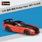 Модель автомобиля Bburago 1:24, Dodge Viper SRT 10 ACR, из сплава