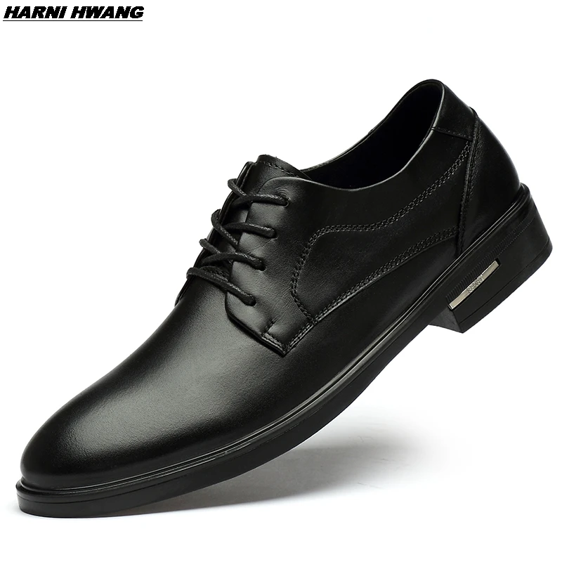 

Men's casual shoes fashion business formal wear soft leather moccasin loafers high quality men's leather shoes 38-44 wholesale