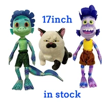 17 inches hot moive luca alberto sea fish monster plush toy cartoon moive figure doll lovely giulia father cat stuffed animals