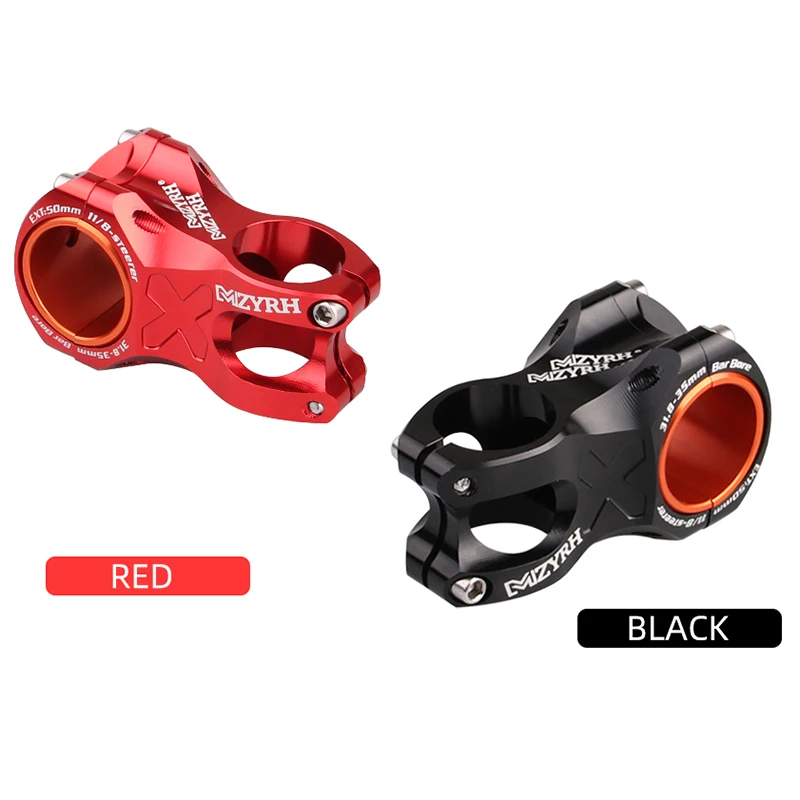 

Bicycle Stem 31.8mm 35mm CNC Handlebar Cycle Bicycle Handle Stem 0 Degree Rise DH AM Stem Enduro 28.6mm Steerer for Most Bicycle