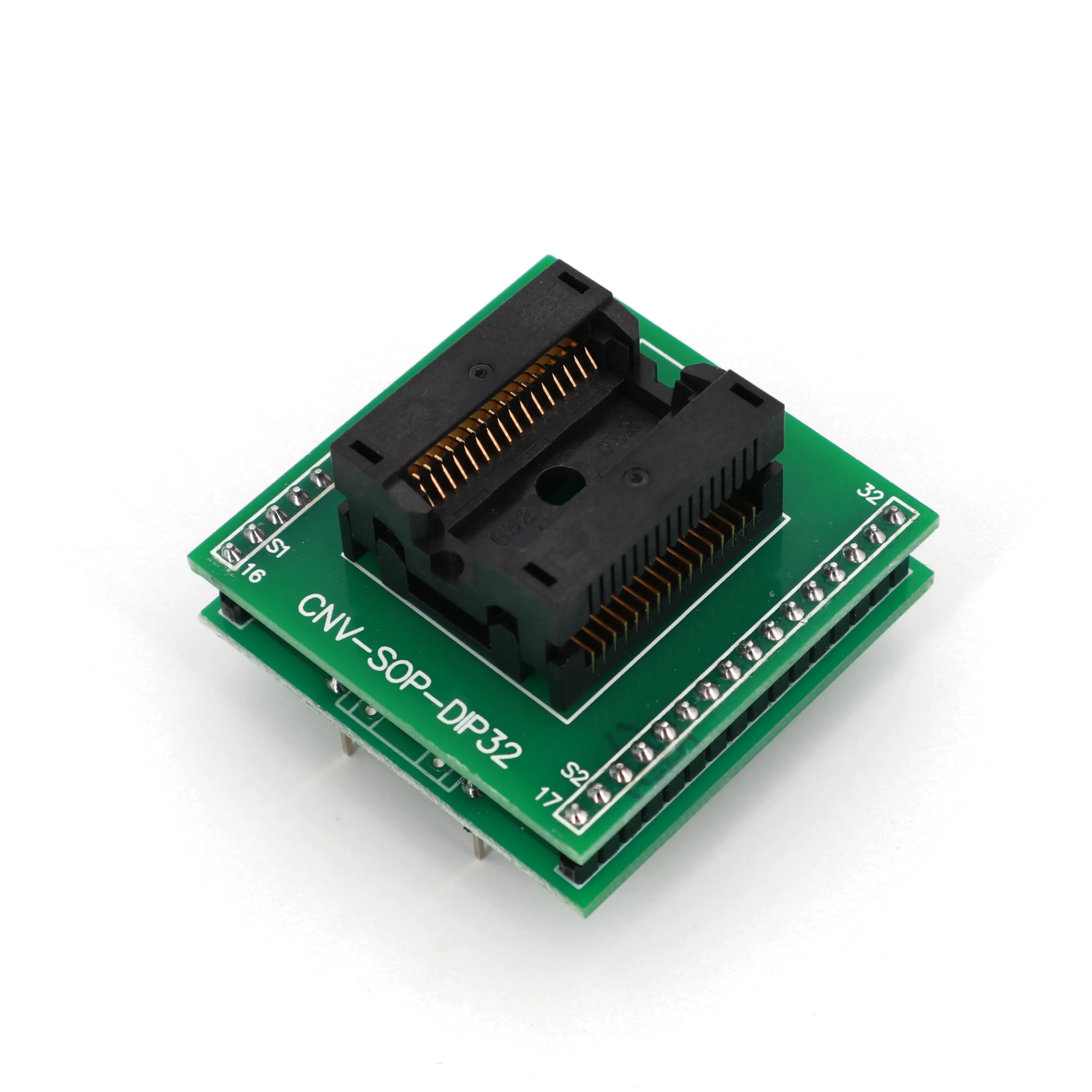 SOP32/SOIC32 к DIP32 (A) Шаг 1 27 мм чип программатор адаптер IC тестовое гнездо | Обустройство