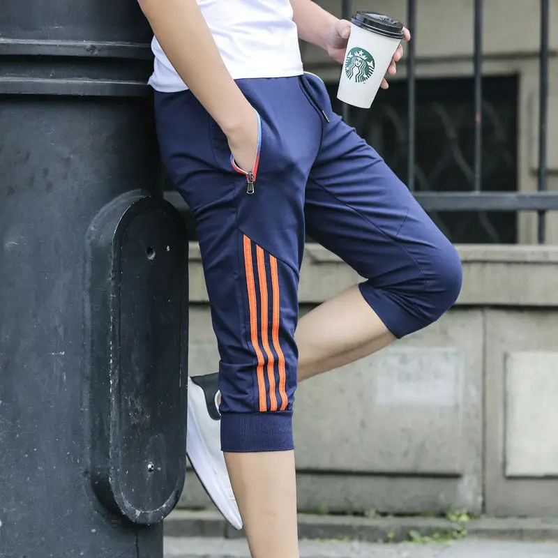 

Летние повседневные мужские шорты в полоску, мужская спортивная одежда, короткие спортивные штаны для бега, дышащие брюки, мужские шорты, Пр...