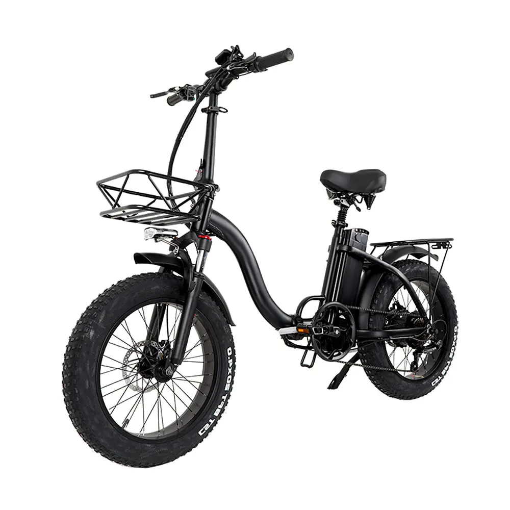 Verkaufen (EU Lager) CMACEWHEEL Leistungsstarke 750W 48V Elektrische Fahrrad Erwachsene Fahrrad Schnee Berg 20 Zoll Klapp Fett Reifen Ebike Für Mann Frauen