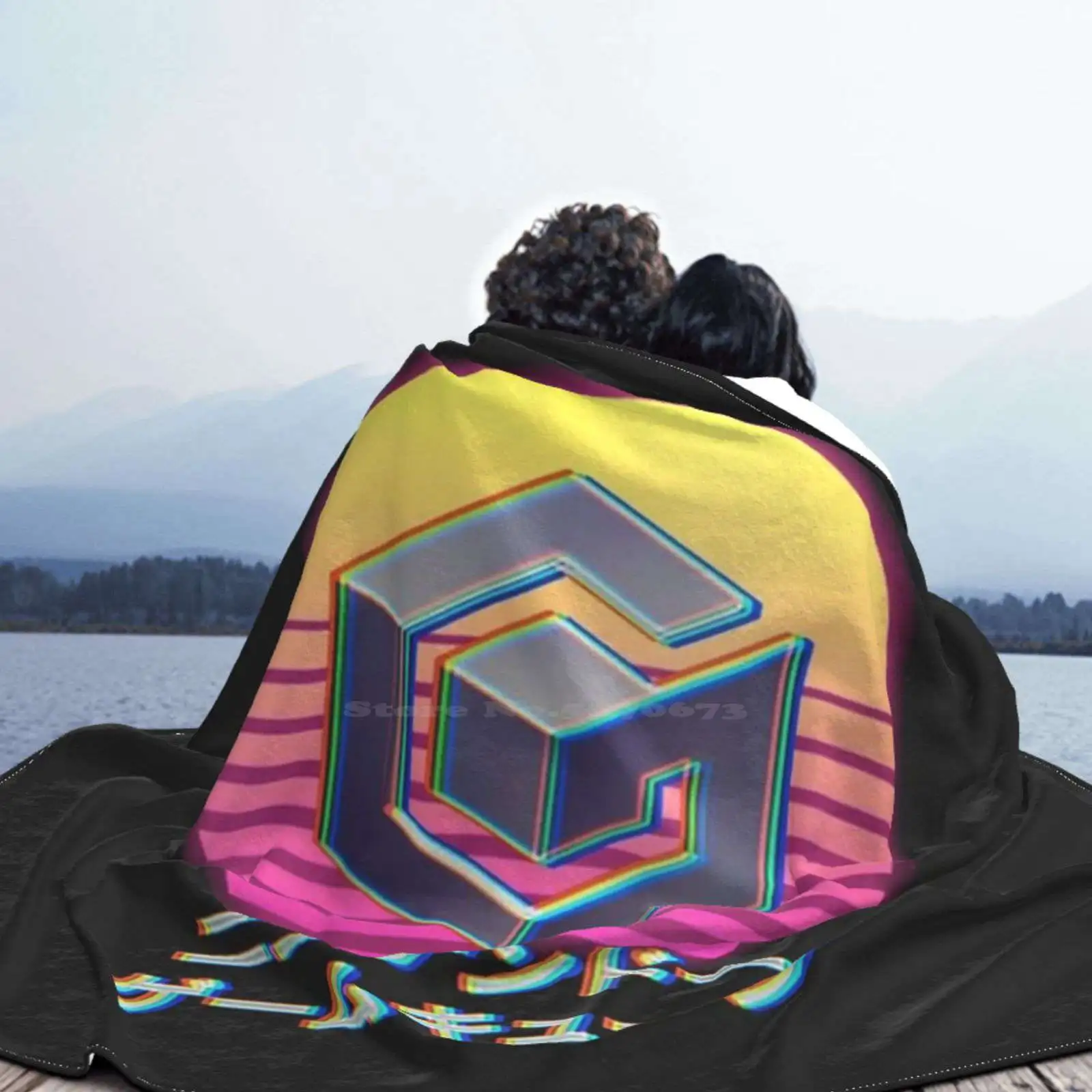 Sunny Vaporwave Gamecube 2020 Edition креативный дизайн удобное фланелевое одеяло консоль