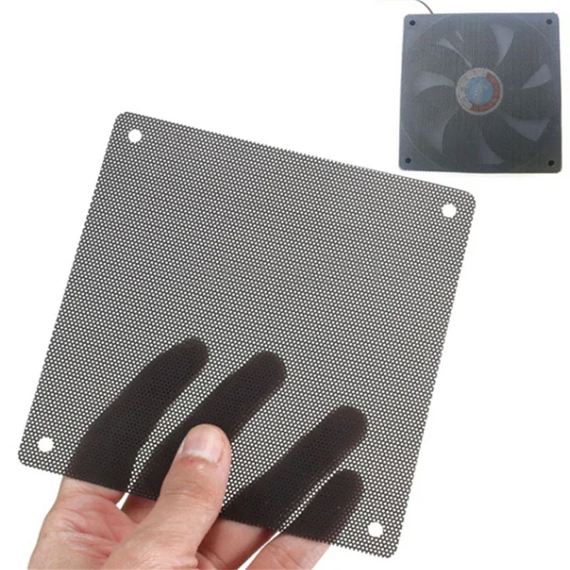 120 мм термостойкий черный ПВХ ПК вентилятор пылезащитный чехол-Пылезащитная