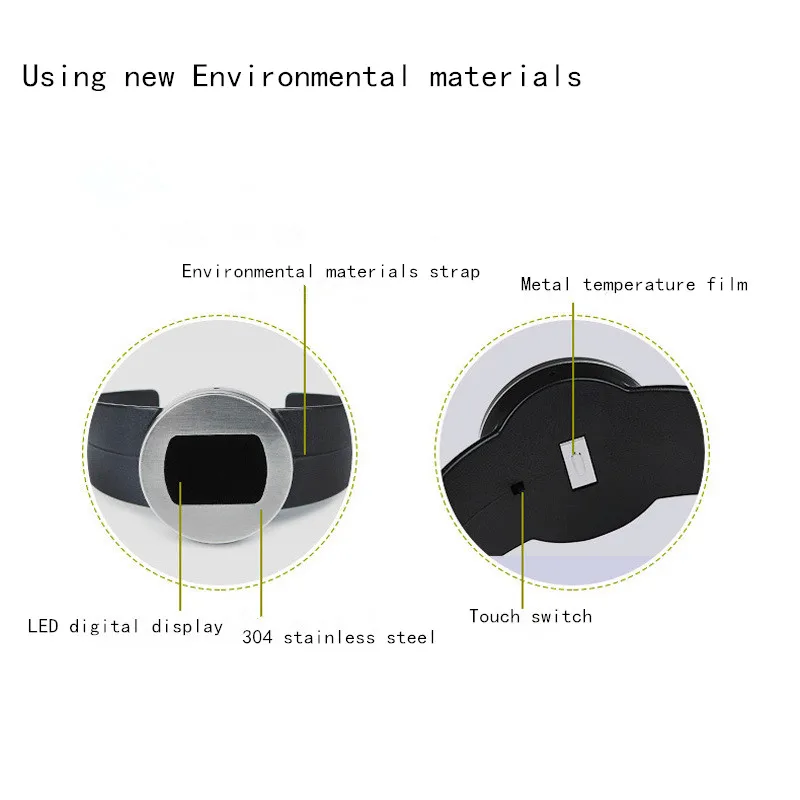 Электронный термометр для вина высокоточный ремешок с цифровым дисплеем дома