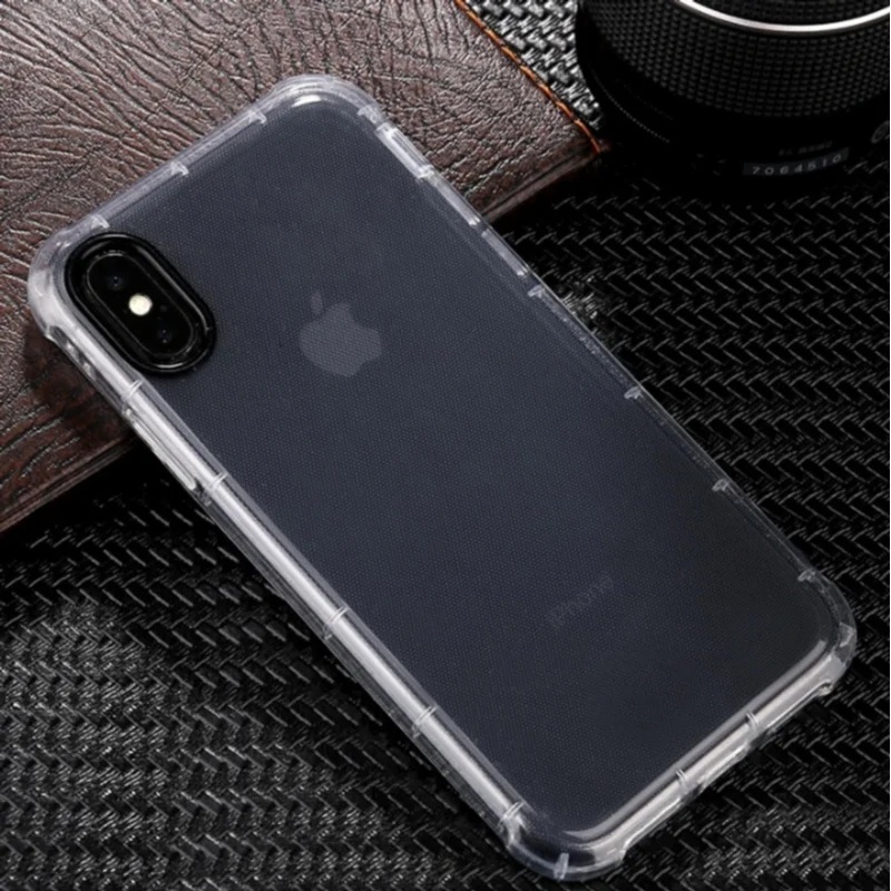 Прозрачный ударопрочный чехол Meverus с рамкой для iPhone 11 Pro Max XR XS 6 6S 7 8 Plus X мягкая