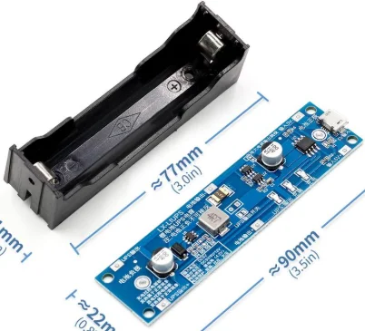 5V Normal Battery 5 В/12 В 18650 литиевая батарея Повышающий Модуль зарядки разряд в то же время UPS плата защиты зарядное устройство - Цвет: 5V Normal Battery