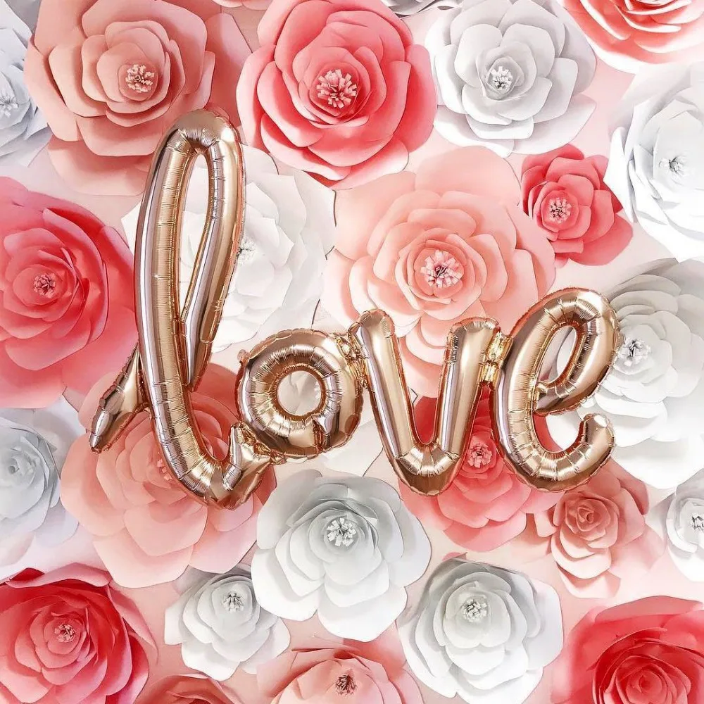 1 шт. любовные буквы воздушные шарики для украшения надувные шары новогодние