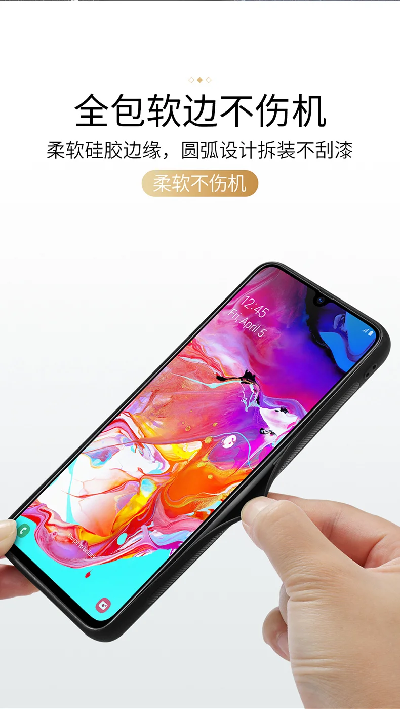 Чехол для samsung Galaxy A70 A60 A50 A30 A20 A10 роскошный винтажный кожаный магнитный автомобильный чехол для samsung M10