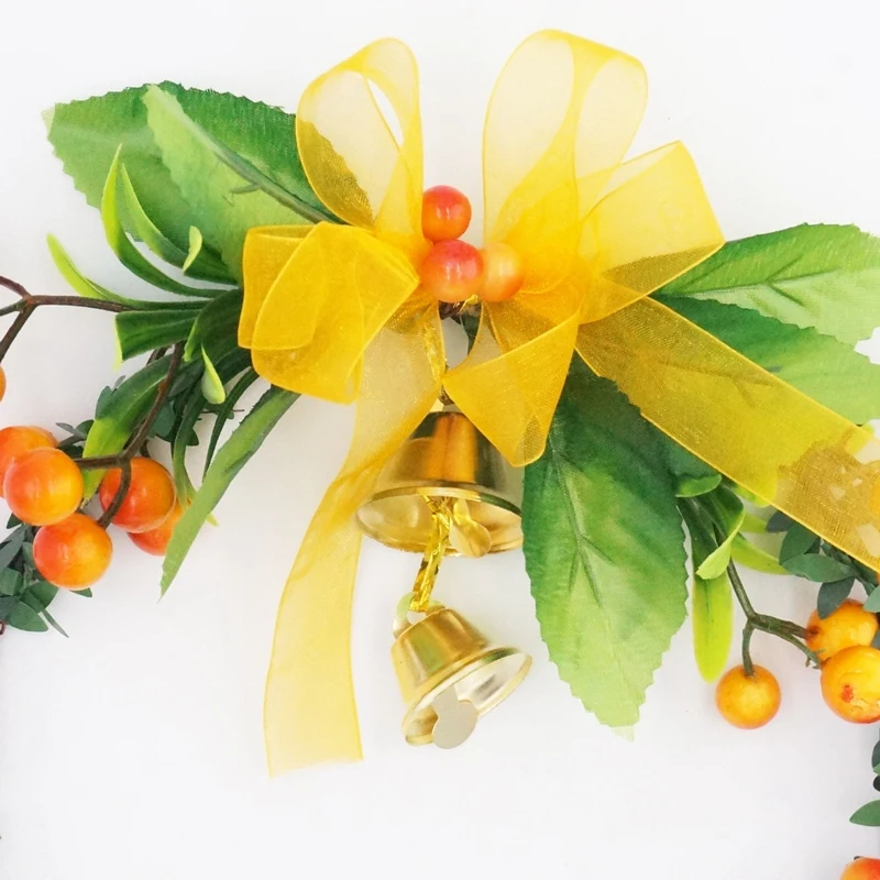 Искусственная гирлянда из ягод и растений настенная подвеска используемая для