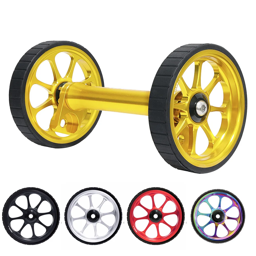 Складной велосипед легкий удлинитель колеса велосипедный кронштейн аксессуары 3