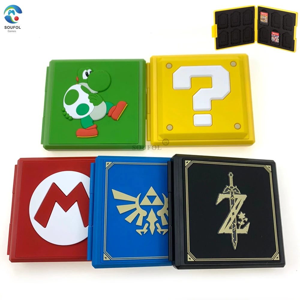 Чехол с картами для игр противоударный жесткий чехол книжка Switch Lite NS аксессуары