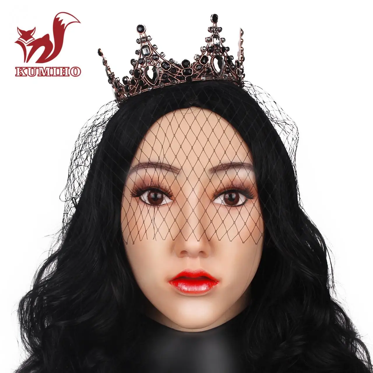 

Мягкая Реалистичная силиконовая женская маска KUMIHO ручной работы в стиле сивира, используется для развлечения вечевечерние