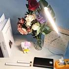 Портативный светодиодный ночсветильник с мини-USB, 24 светодиода, лампа для кемпинга, лампа для чтения, ноутбуков, компьютеров, ноутбуков, зарядное устройство, теплый белый свет