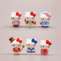 cat painter cameraman doll ornaments action figure anime peripheral toys cake ornaments