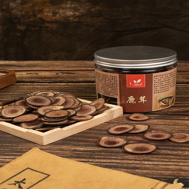 

free shipping good quality the new fresh deer antler velvet tablets slices adult men make wine and women make soup 10g-100g