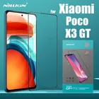 Nillkin Anti-Explosion CP + Pro Полное покрытие, защита экрана, закаленное стекло для Xiaomi POCO X3 GT