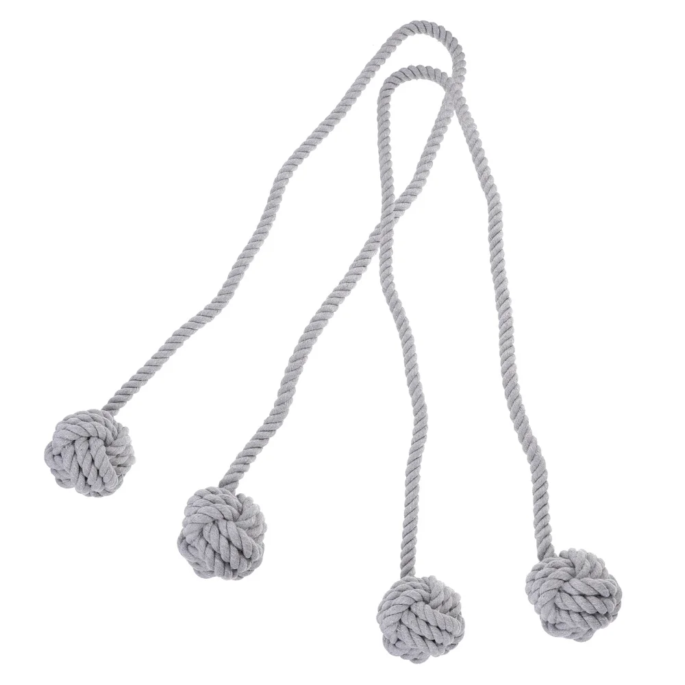 

1 Pair Curtain Tieback Rope Tie Back for Home Office Living Room Bedroom Kitchen