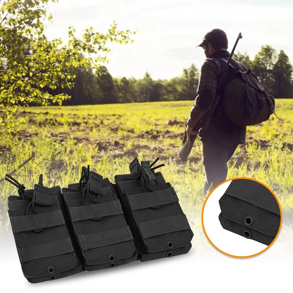 Двухслойный Тактический Подсумок Molle военные патроны Кэрри страйкбол Пейнтбол