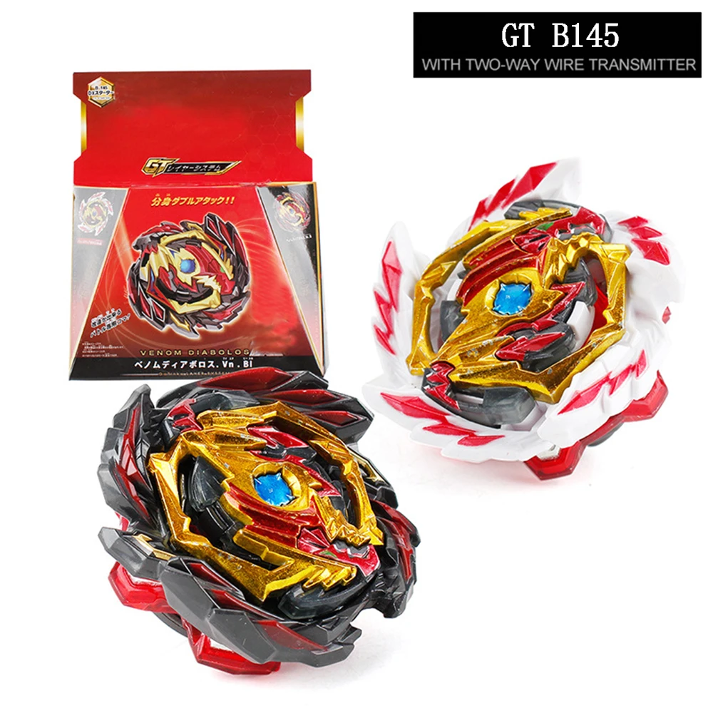 

2 in 1 Beybleyd GT Burst Metal Fusion Alloy Assemble Gyroscope Dragon Spinning with Ruler Launcher Toys for Children
