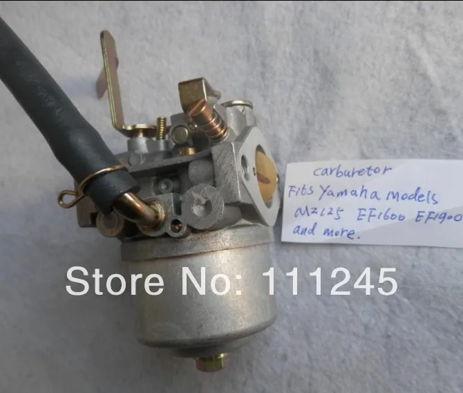 MZ125 карб. Подходит для генератора YAMAHA EF1600 EF1900 2 кВт 123CC 4.0HP карбюратор AY 2KVA GEN