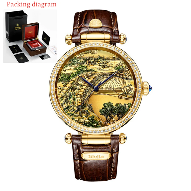 Часы наручные пилотные автоматические для мужчин и женщин люксовые брендовые