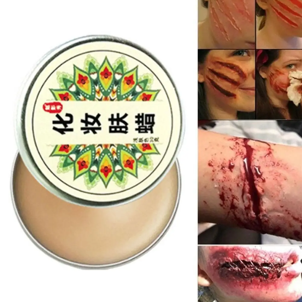 Набор для макияжа на Хэллоуин Реалистичная и поддельная плазменная пленка