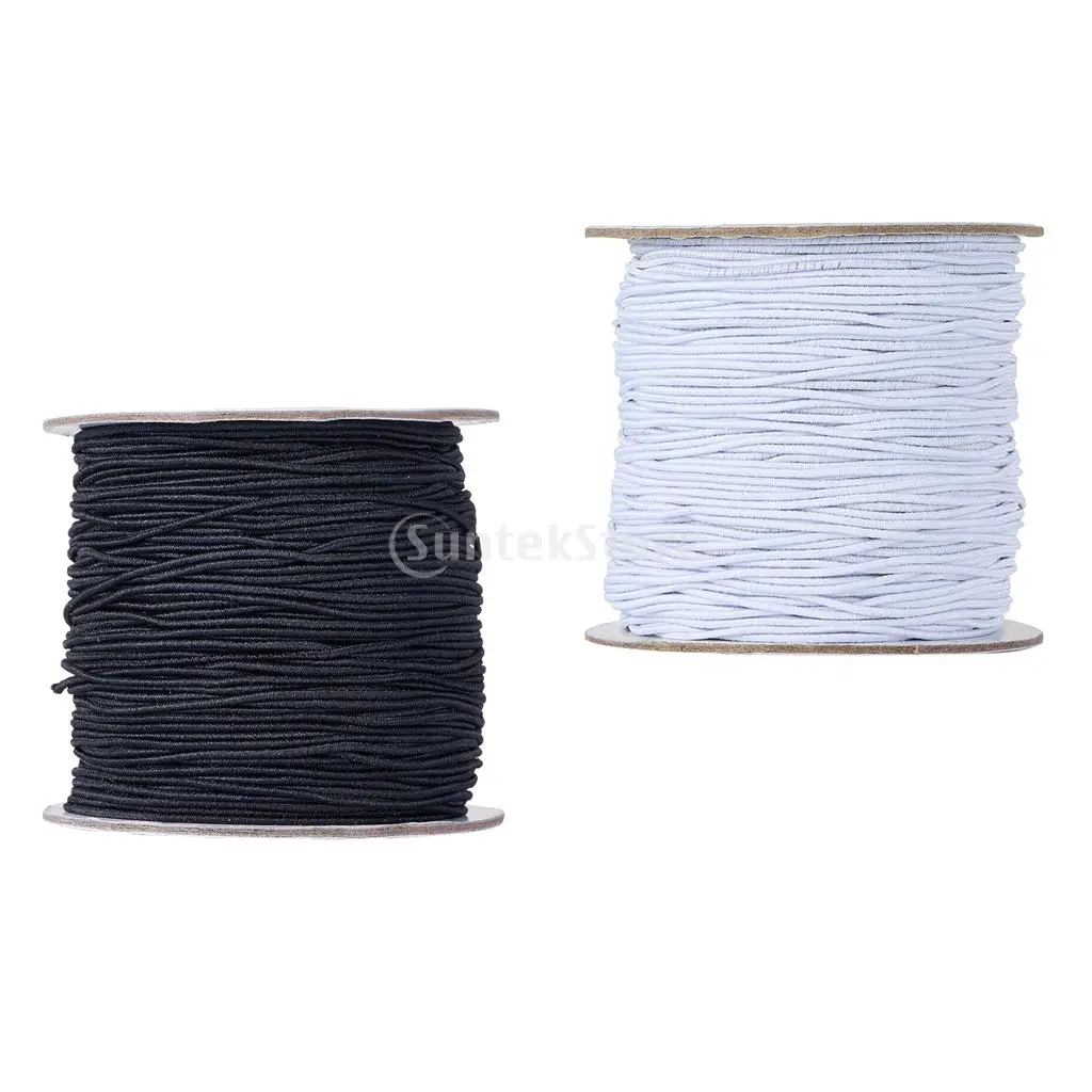 

Elastic Band Stretch Round Cord Braided Ribbon DIY Crafts Sewing Clothing Dress