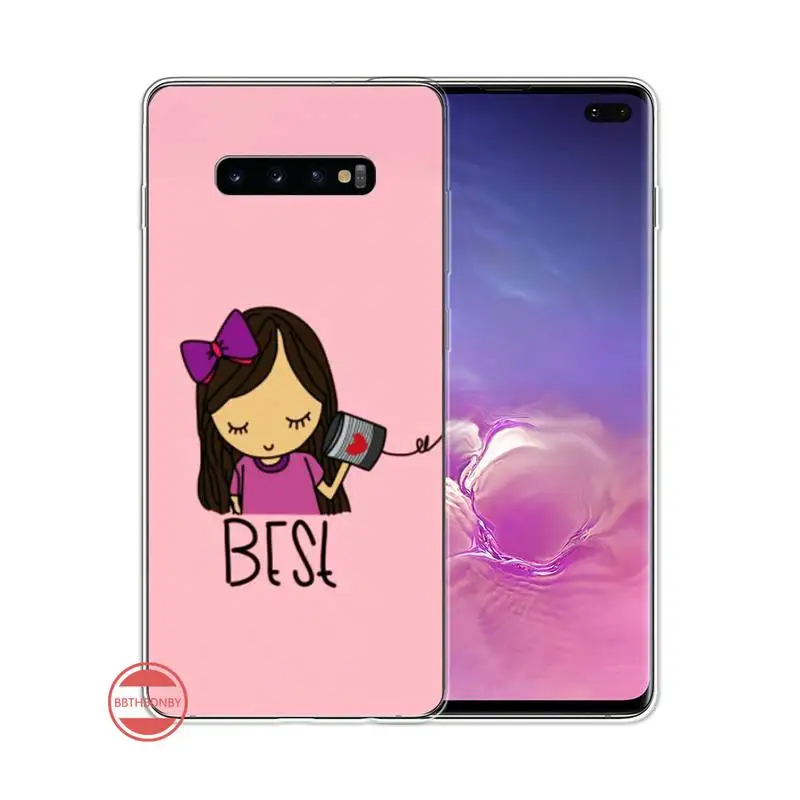 

Best Friends Forever Phone Case For Samsung Galaxy S5 S6 S7 S8 S9 S10 S10e S20 edge plus lite